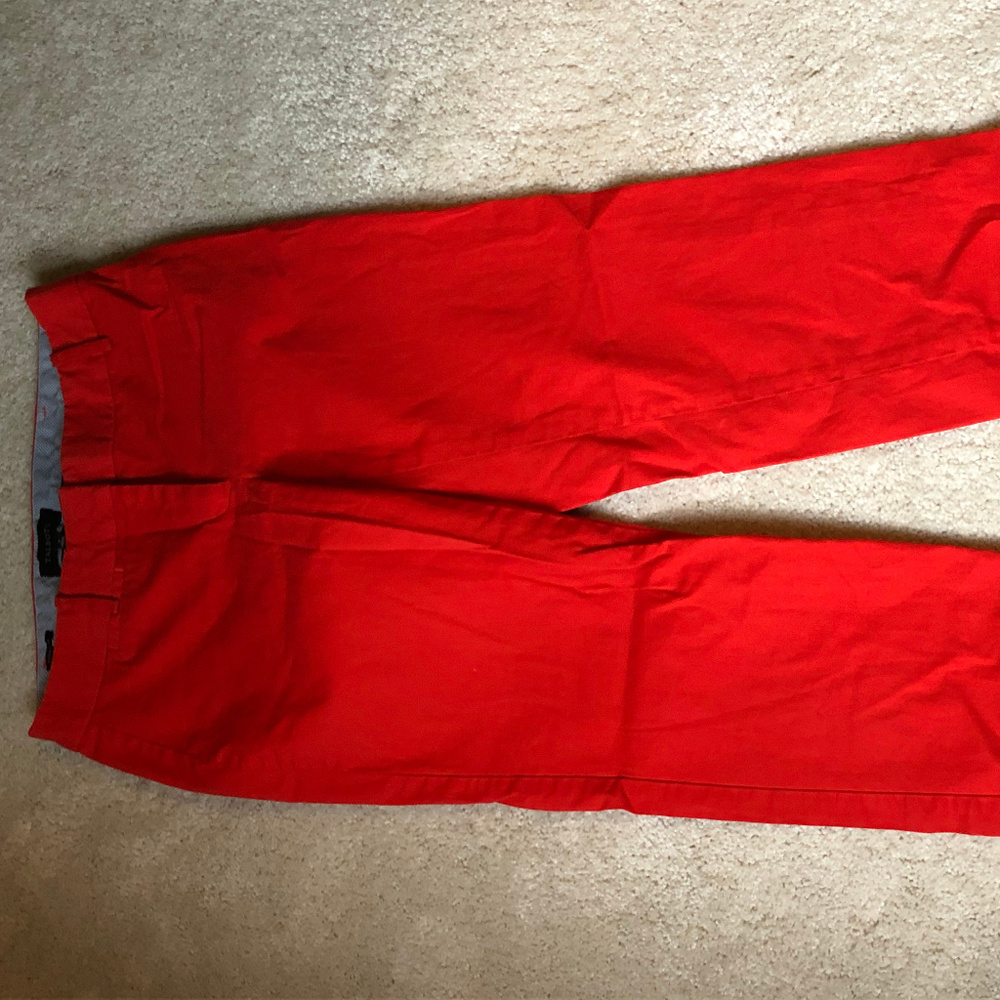 Tomato RED Talbots Capris